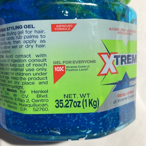 Wet Line Xtreme Professional Styling Gel Extreme 24 hr Hold 35.27 oz 1 Kg - Picture 3 of 8